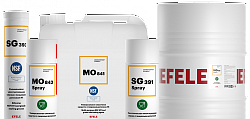 Смазочные материалы EFELE и очистители